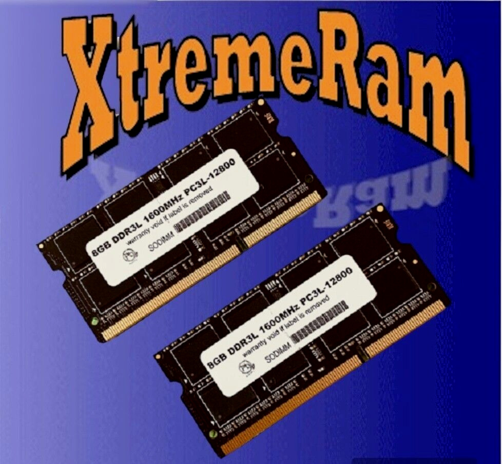 Xtremeram 16GB 2x8GB PC3-12800 Laptop SODIMM DDR3 1600 Memory RAM PC3L 16G DDR3L