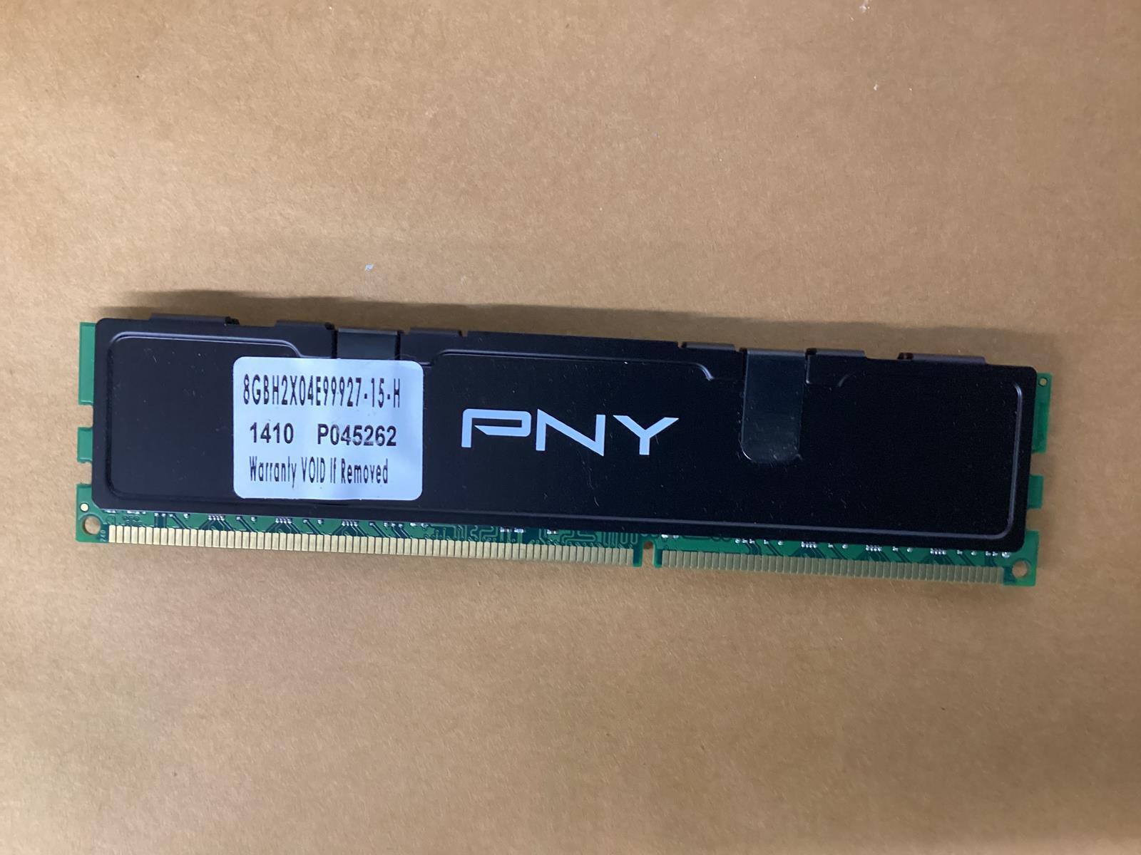 Pny Xlr8 8GB DDR3 Ram 2X04E99927-15-H