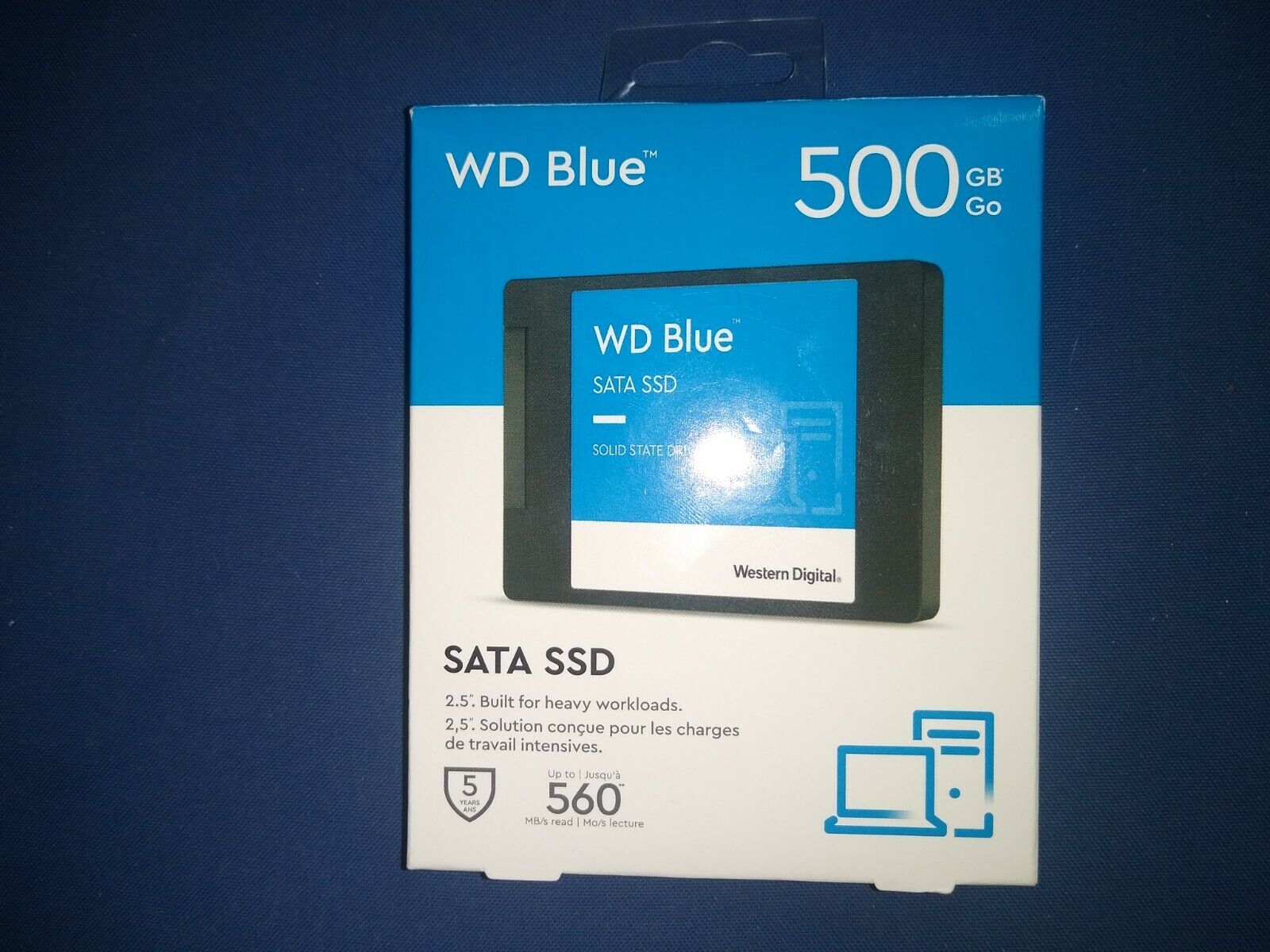 Wd - Blue 500gb internal sata solid state drive