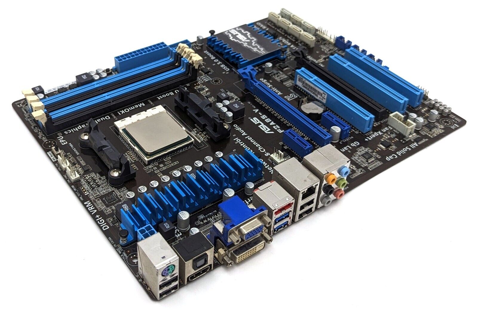 ASUS F2A85-V Socket FM2 DDR3 ATX Desktop Motherboard w/ AMD A8-6600K 3.90GHz CPU