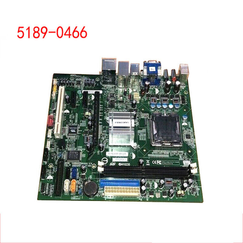 FOR HP Motherboard MCP73M02H1 5189-0466 775/P31/DDR3 M-ATX Motherboard Test ok