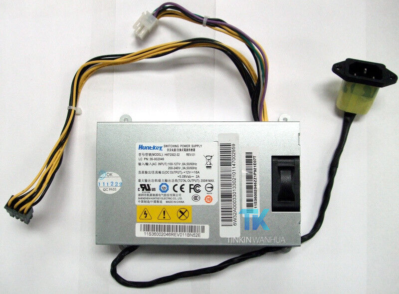 Huntkey HKF2002-32 36-002046 200W Switching Power Supply for Lenovo B320 7760