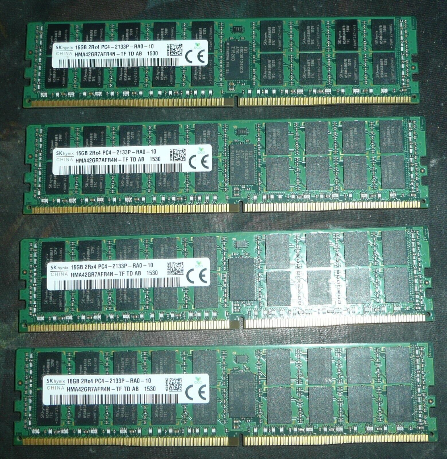 64GB Hynix (4x16GB) PC4-17000 DDR4-2133MHz Registered ECC SERVER MEMORY 2133P