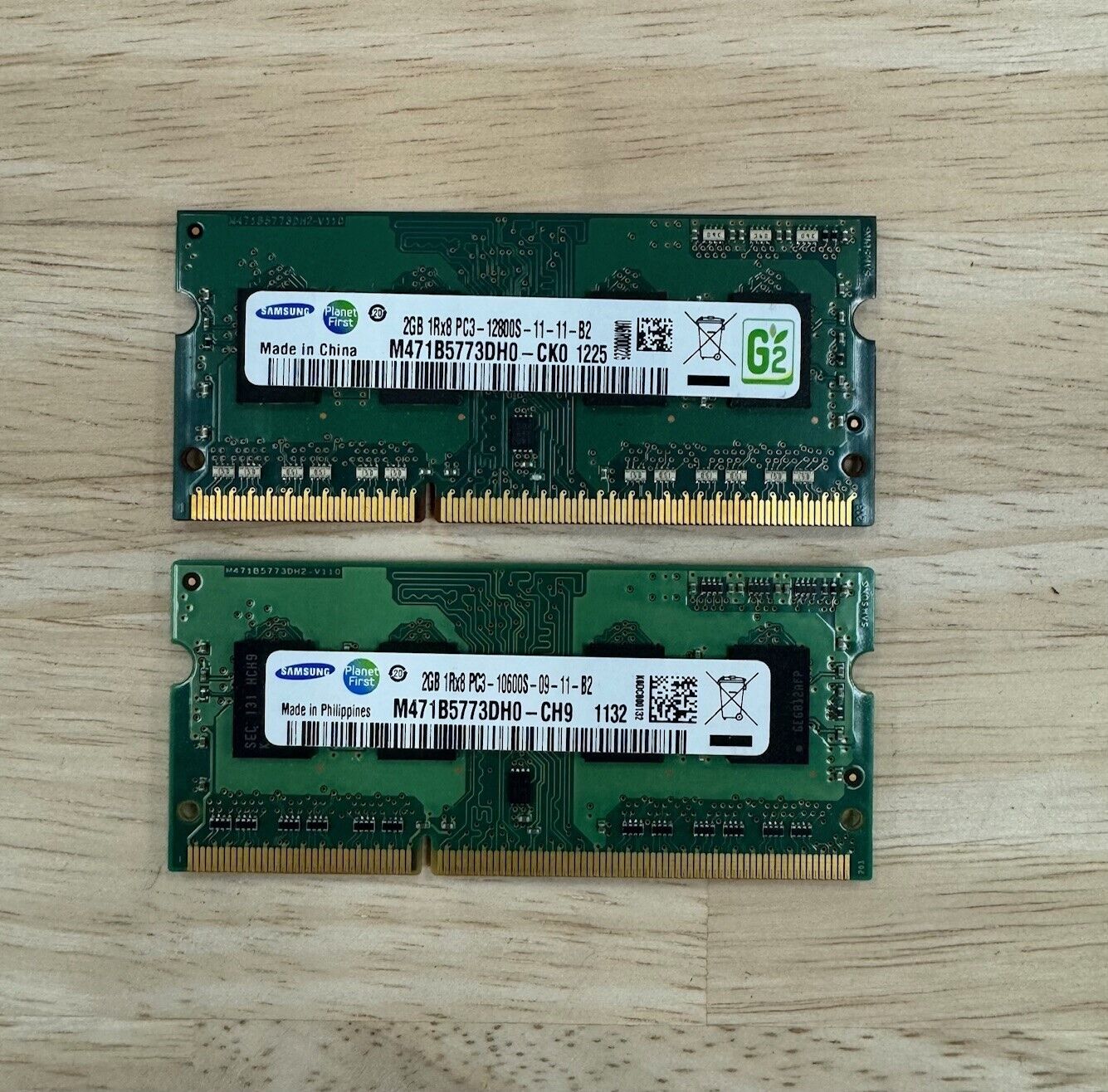 🔥 Major Brand 4GB (2x2GB) SODIMM - Matched RAM Pair 2GB PC3/PC3L - SEE Details