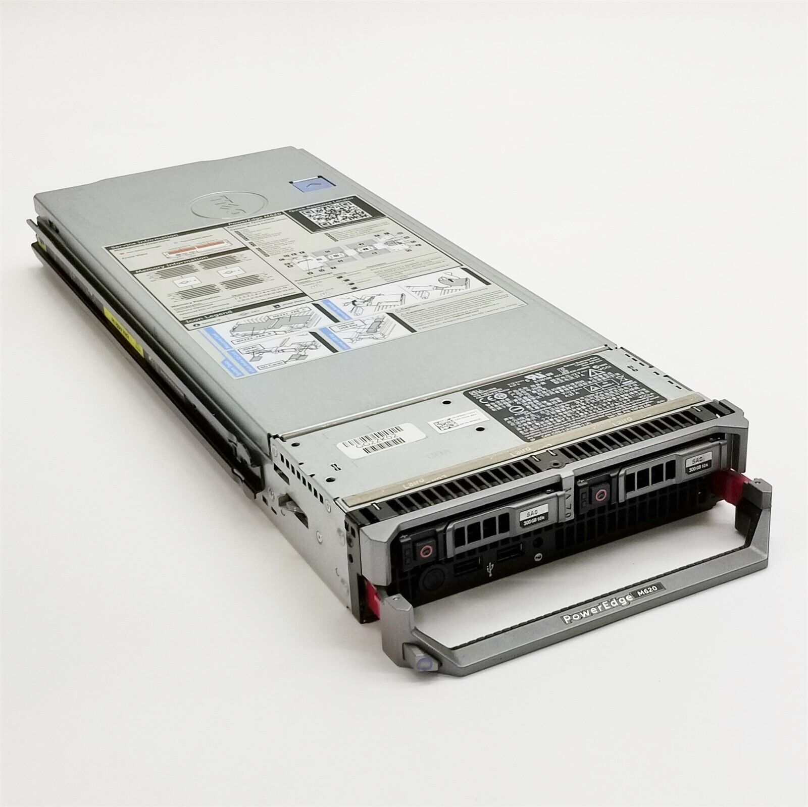 Dell PowerEdge M620 0F9HJC Blade Server 2*E5-2670 2.60GHz 192GB RAM 2*300GB SAS