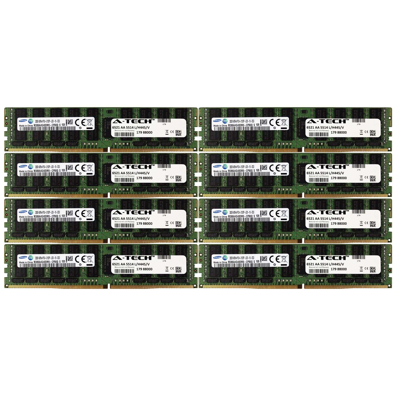 DDR4 2133MHz ECC LRDIMM 256GB Kit 8x 32GB HP ProLiant WS460c BL460c Memory RAM