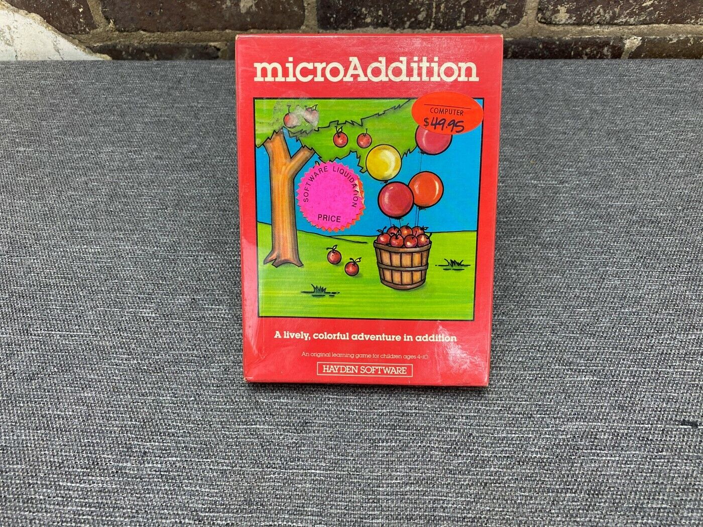 microAddition (Commodore 64/128, 1983) | Hayden Software 