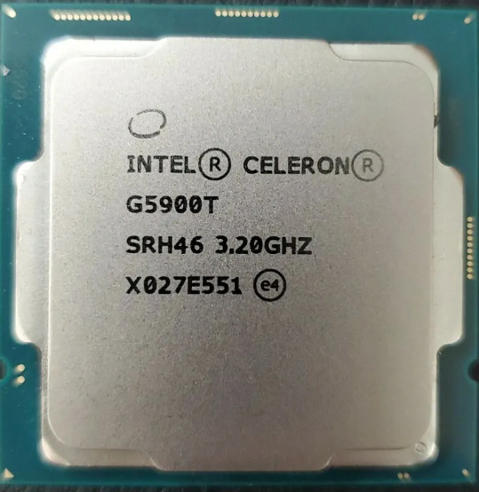Intel Celeron G5900T SRH46 3.2GHz 2M Cache CPU 10th Gen Dual Core Processor LGA