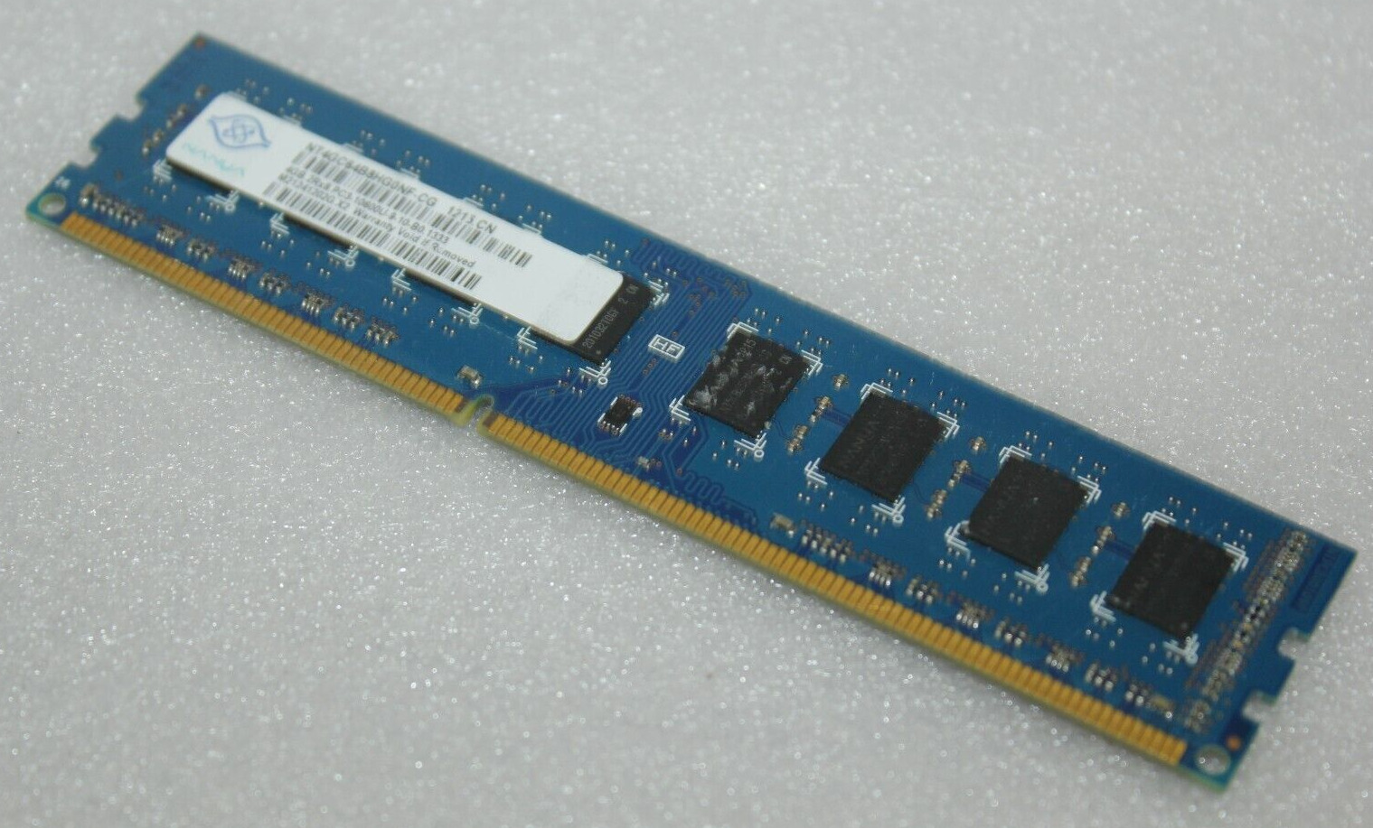 NANYA 4GB 2Rx8 PC3-10600U DDR3 Desktop Memory Ram NT4GC64B8HG0NF-CG