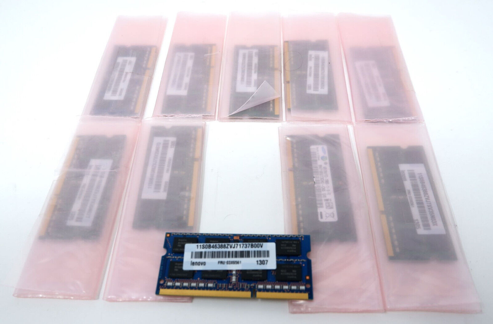 LENOVO 03X6561 T430 GENUINE 4GB DDR3 SODIMM RAM HYNIX HMT351S6CFR8C, 10PK - NEW