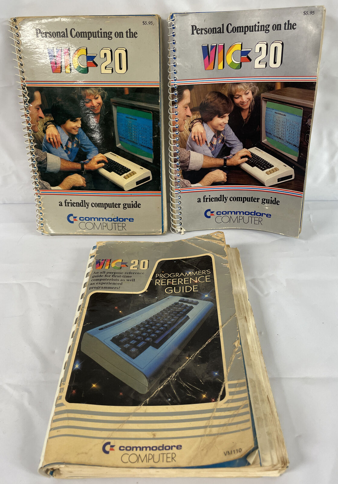 (2)Personal Computing On The VIC 20 Commodorel & (1)Programmers Reference Guide
