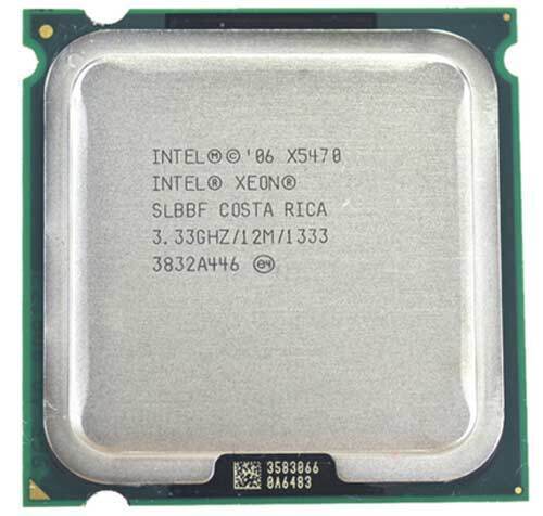 Intel Xeon X5470 quad-core 3.33GHz LGA 771 12M 1333MHz Socket J CPU processor