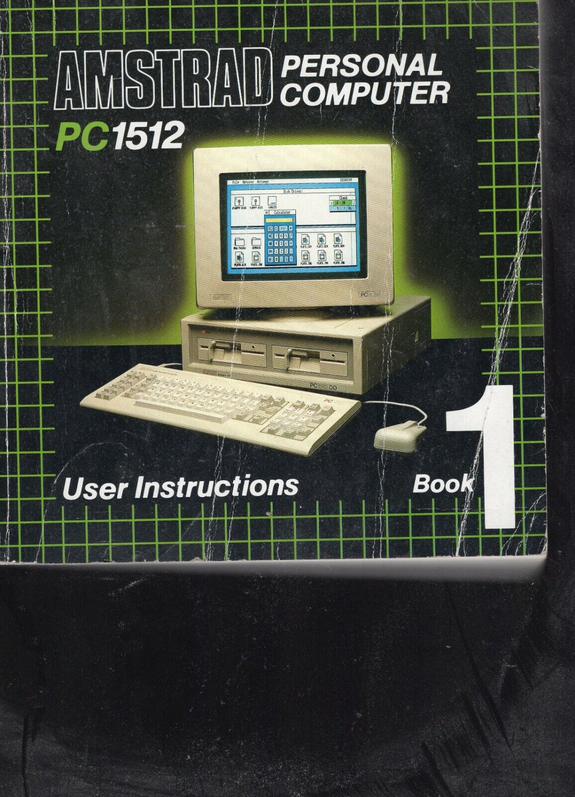 USER Instructions AMSTRAD PERSONAL COMPUTER  PC1512 Book 1 (1987) 2nd edt.
