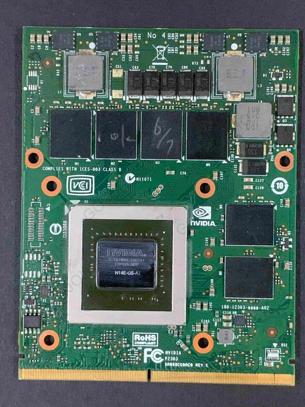 38BDCVB0020 For Toshiba Qosmio X70 X75 Nvidia GTX 770M 3GB Graphics Video Card