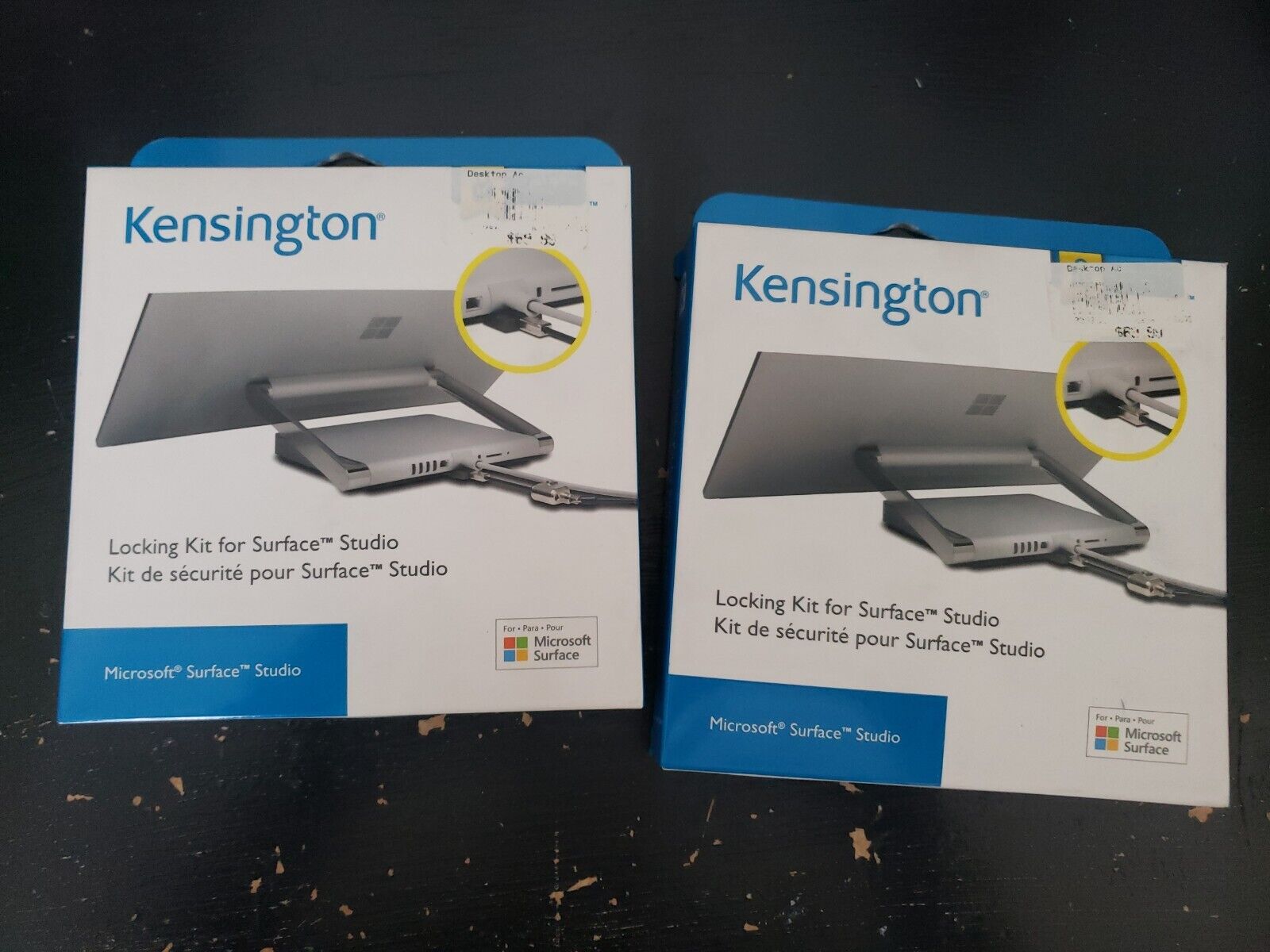 TWO  KENSINGTON Locking Kit for Microsoft Surface Studio, one low price