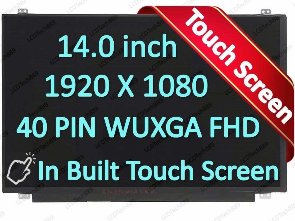 IBM Lenovo Thinkpad T460 FHD IPS Lcd screen 00NY409 LP140WF5(SP)(B2) LP140WF5(SP
