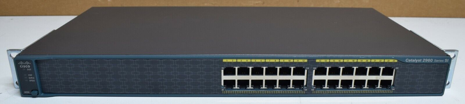 Cisco Catalyst 2960 SI WS-C2960-24-S V06 | 24 Port Fast Ethernet Managed Switch