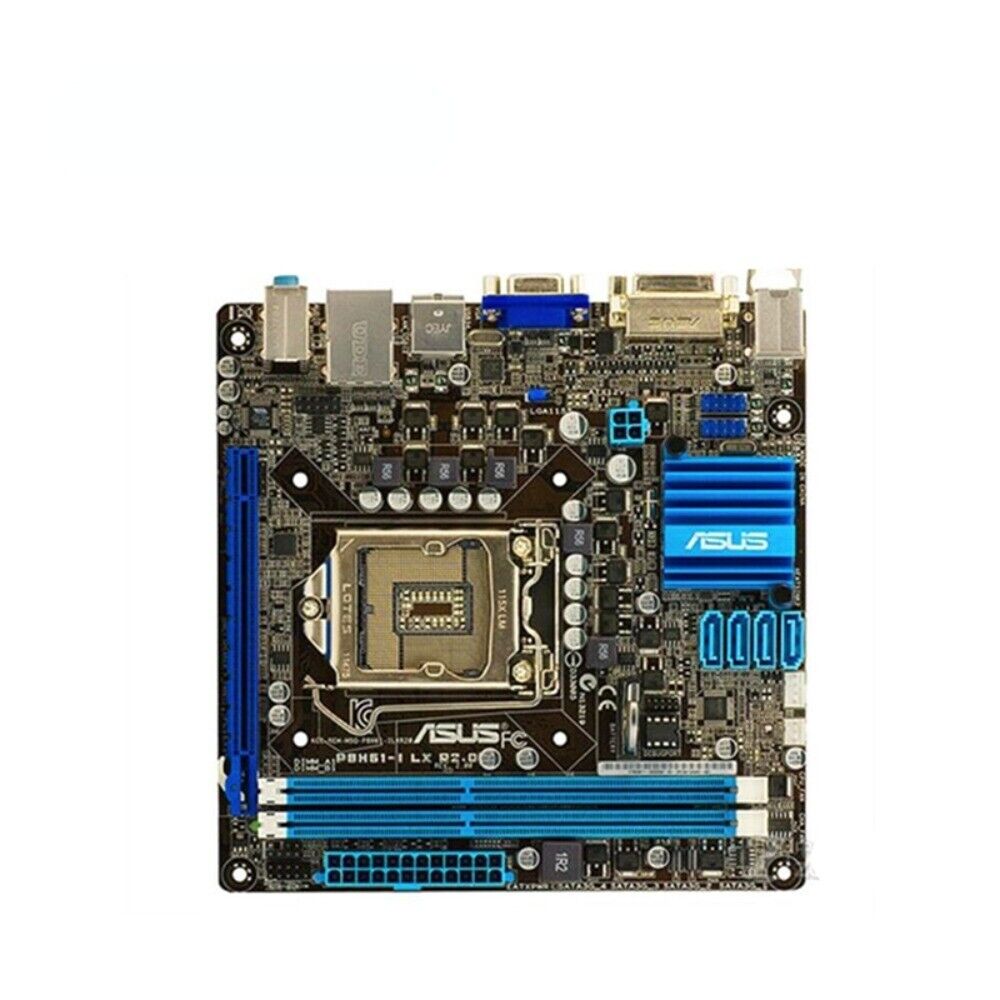 For ASUS P8H61-I LX R2.0 Desktop Motherboard LGA 1155 DDR3 For Intel H61 P8H61