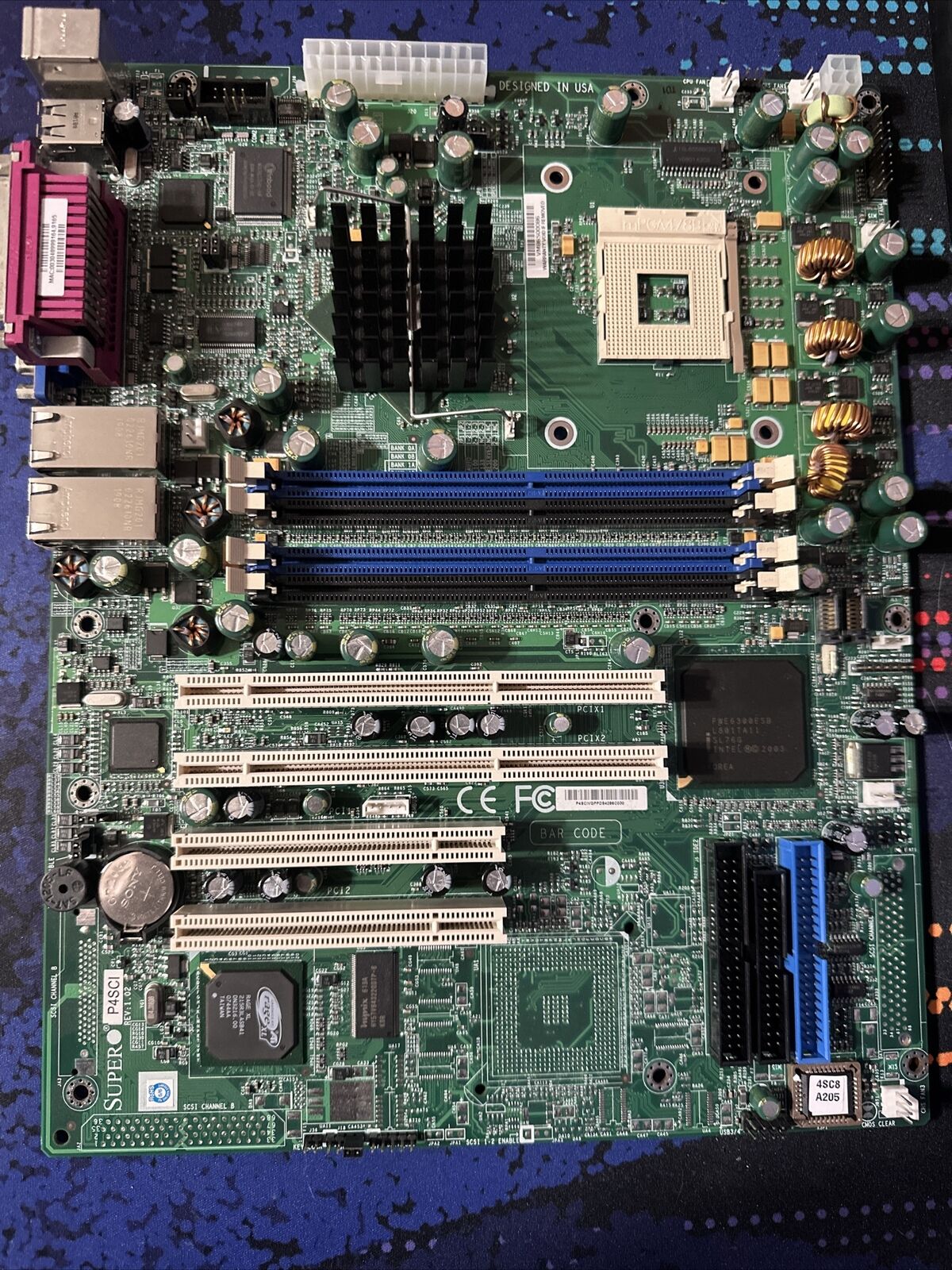 Supermicro P4SCi Motherboard Tested-Works + 