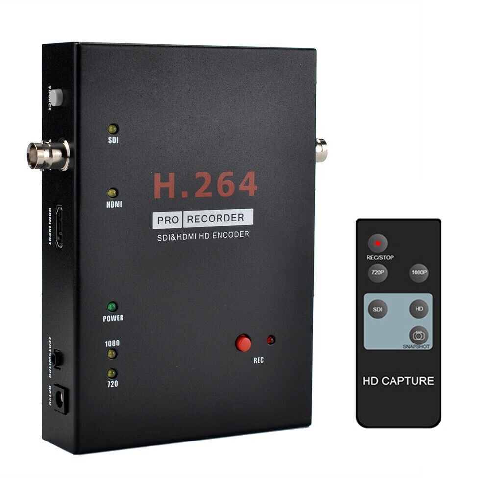 EZCAP286 SDI HDMI Video Capture Recorder 1080P HD Game Recording Box to USB Disk