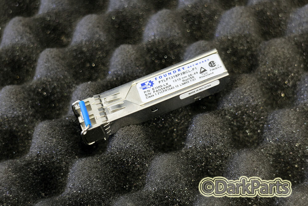 Foundry Networks E1MG-LX FTLF1318P2BCL-F1 GBIC SFP Transceiver Module