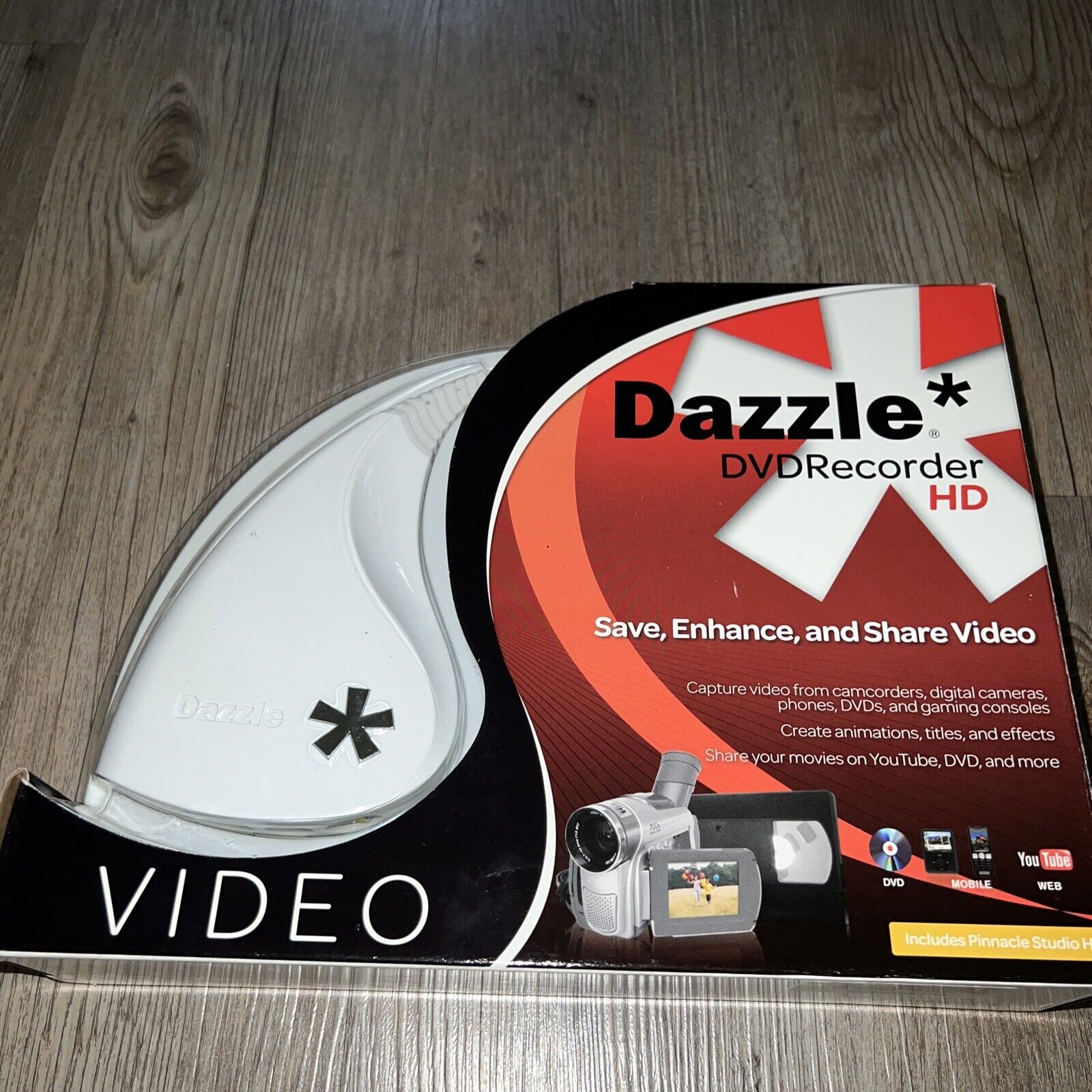 Pinnacle Dazzle DVD Recorder HD | Video Capture Device + Video Editing Software