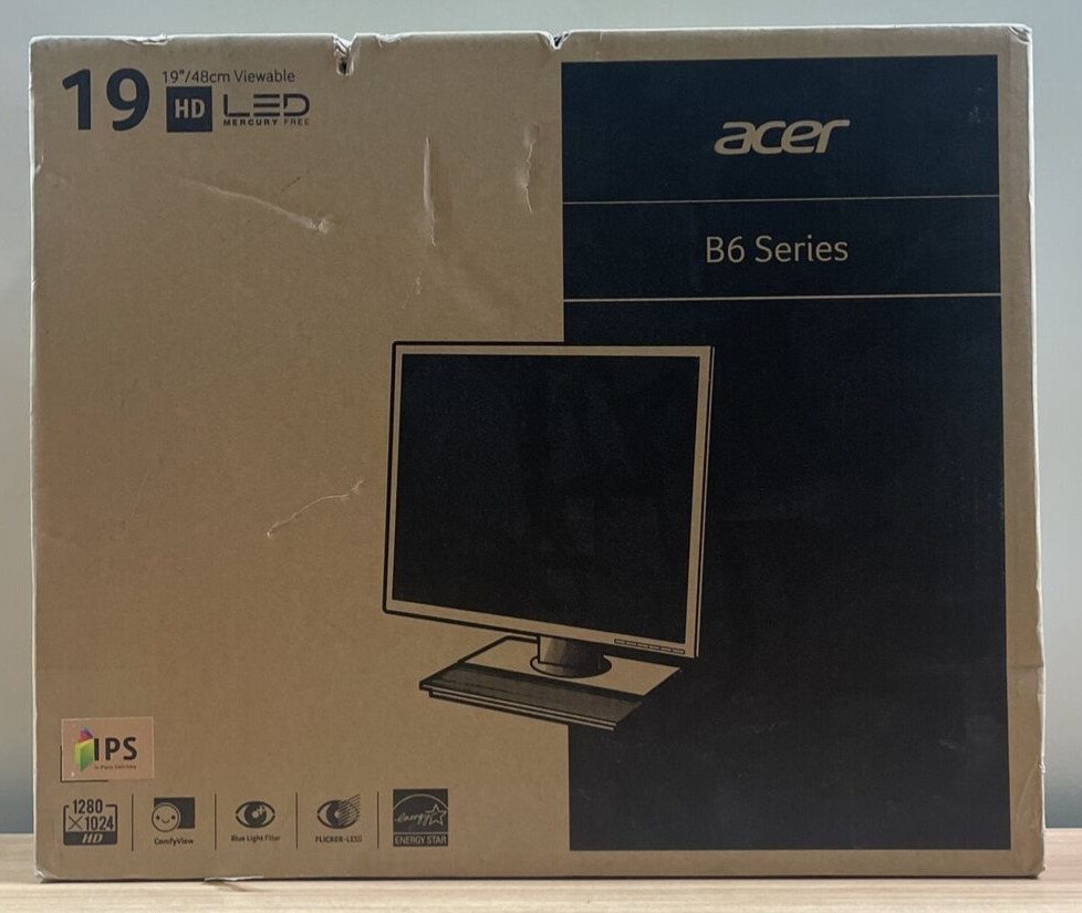 Acer Screen B196L B6 Series Professional 19-Inch LED Monitor