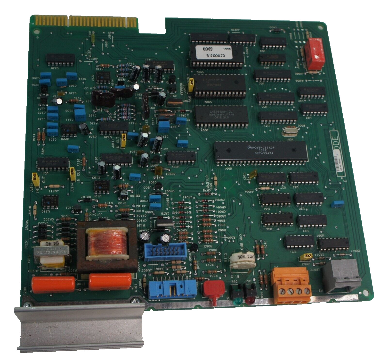 Vintage Motorola Centrecom Board BLN1196A MID BIM TDM 04 WN Y7725
