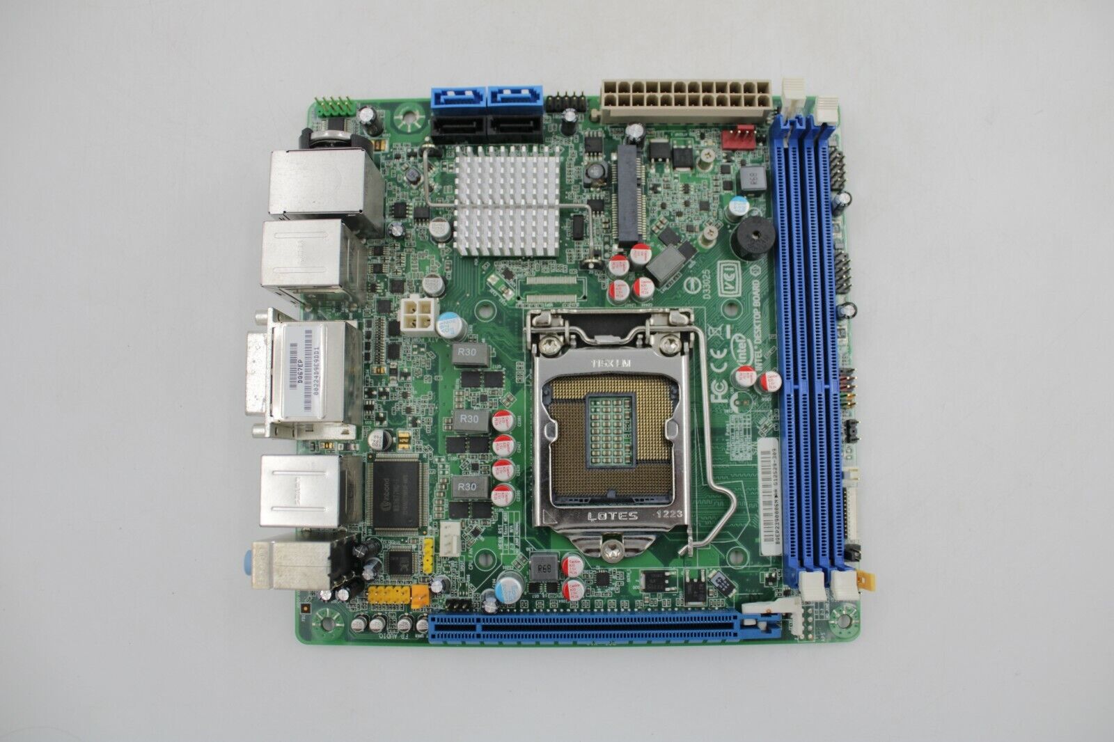 Intel DQ67EP LGA1155 DDR3 MINI ITX Desktop Motherboard NO I/O Shield 
