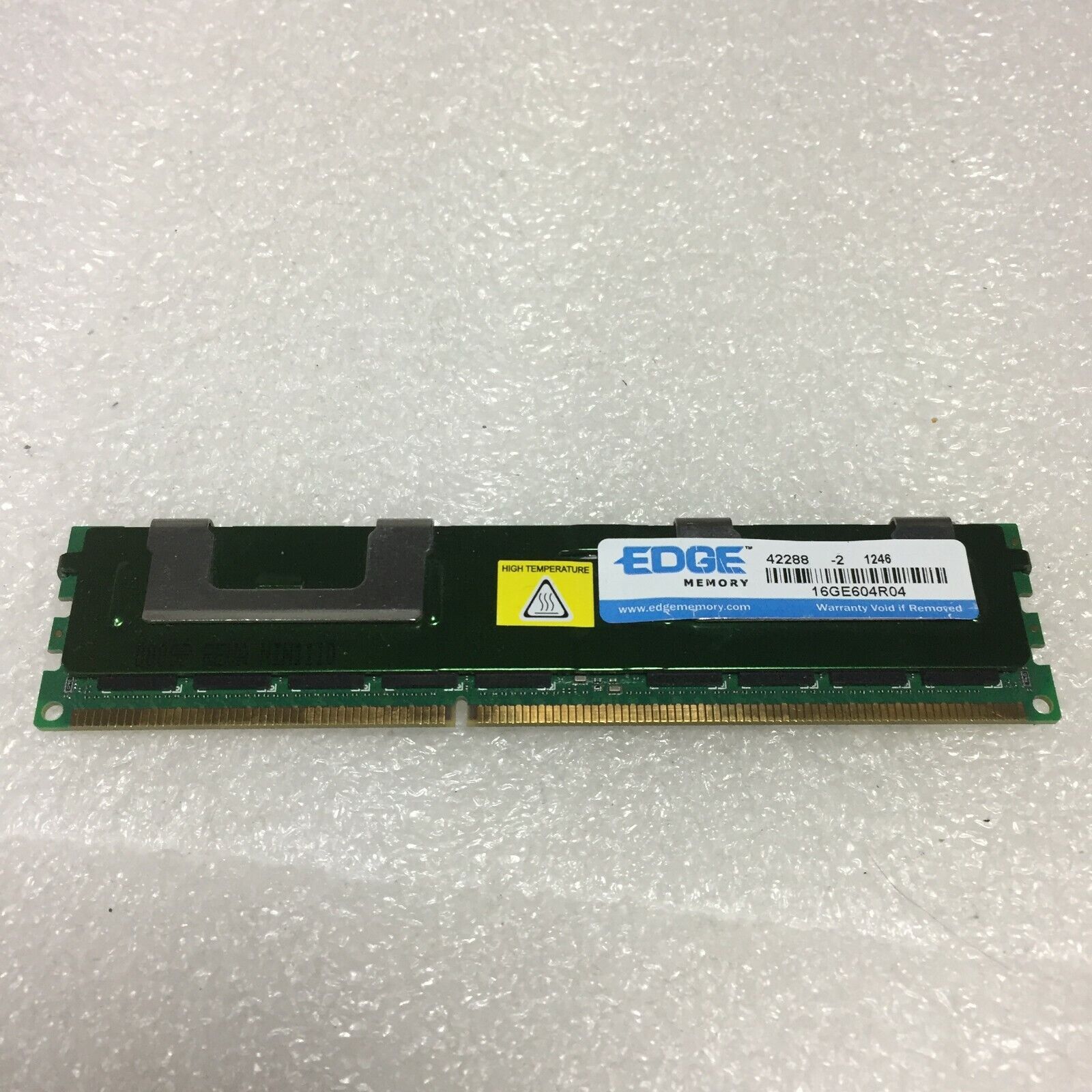 Edge Memory 16GB PC3-8500R DDR3-1066MHz ECC REG Server RAM Memory 16GE604R04
