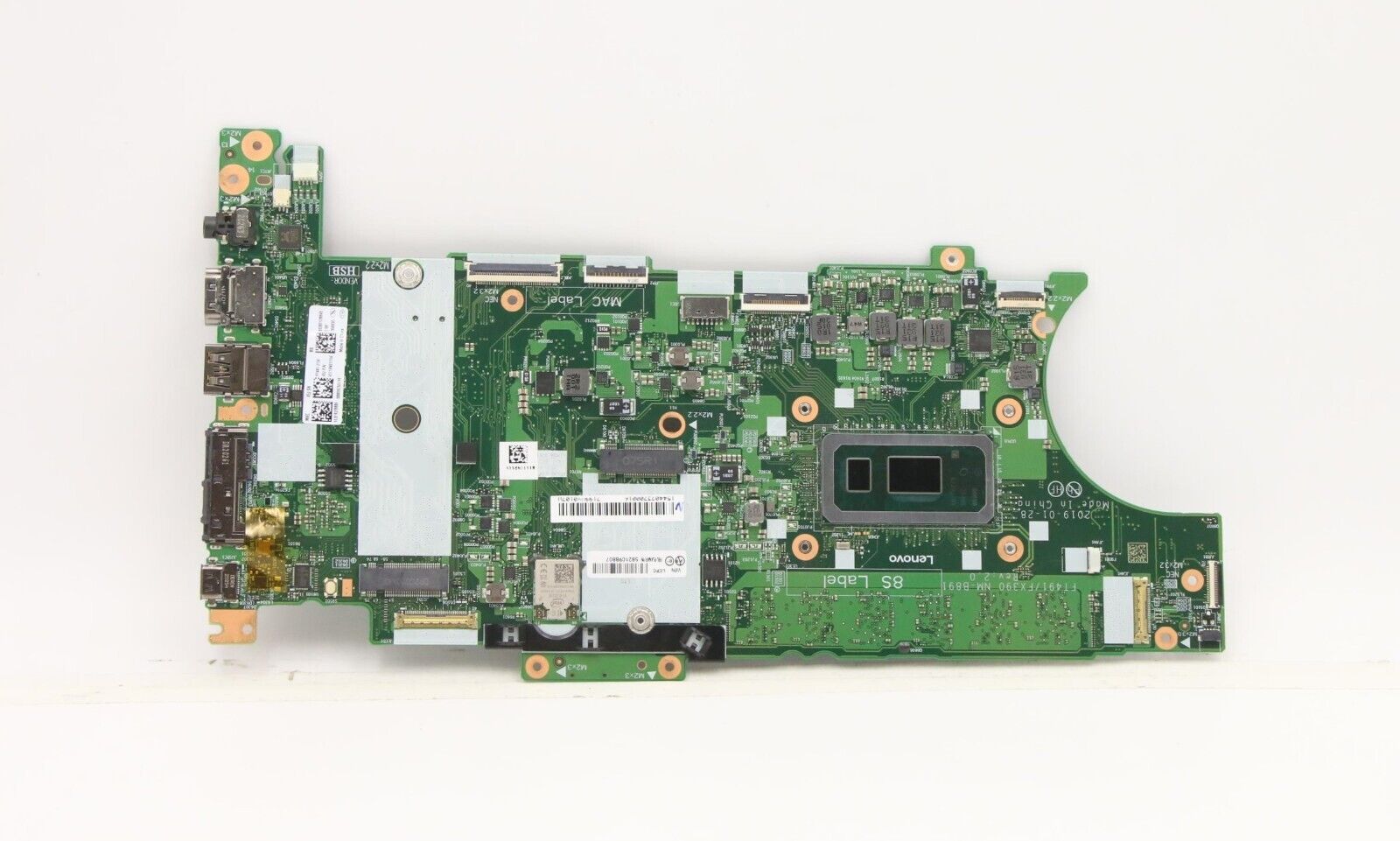 Lenovo ThinkPad T490S X390 i5-8365U 16GB Motherboard 5B21C98807 Tested & Working