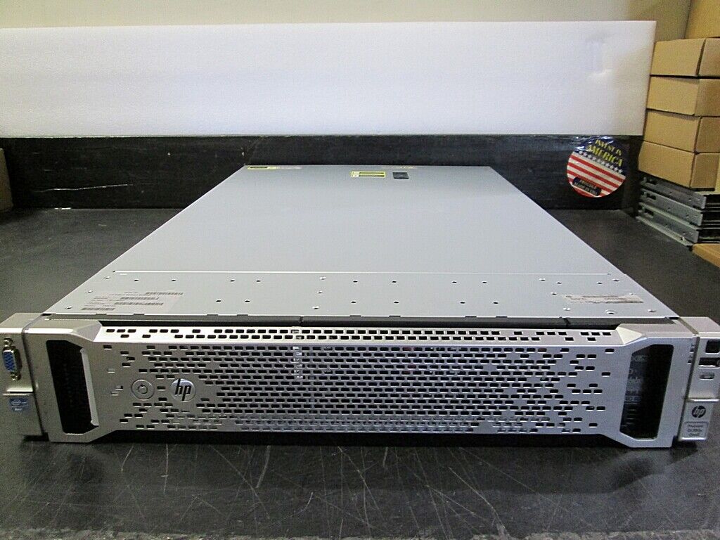 HP Proliant DL380p G8 2x Xeon E5-2640 2.5GHz 192GB RAM 8x 900GB 10k SAS P420i