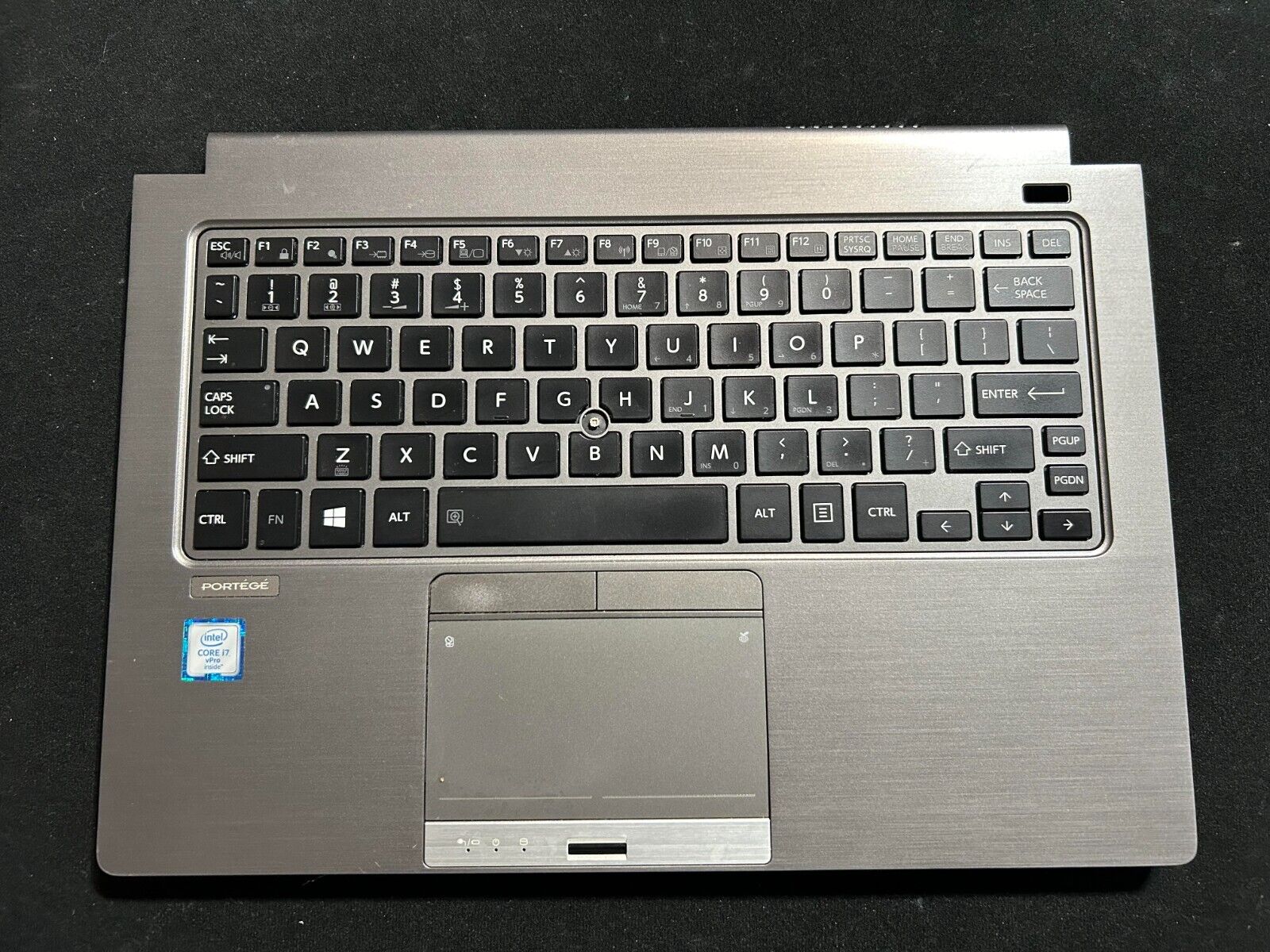 Toshiba Portege Z30 Z30-C Laptop Gray Palmrest Upper Cover US Backlit Keyboard