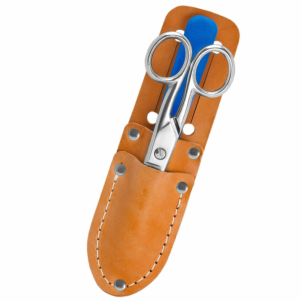 Platinum Tools 10522C Leather, Pouch Knife and Easy Scissor Kit 