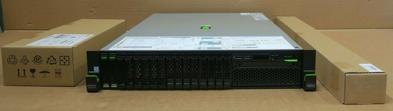 Fujitsu Primergy RX2540 M2 2x 8-Core E5-2667V4 3.20GHz 256GB 2x 900GB HDD Server