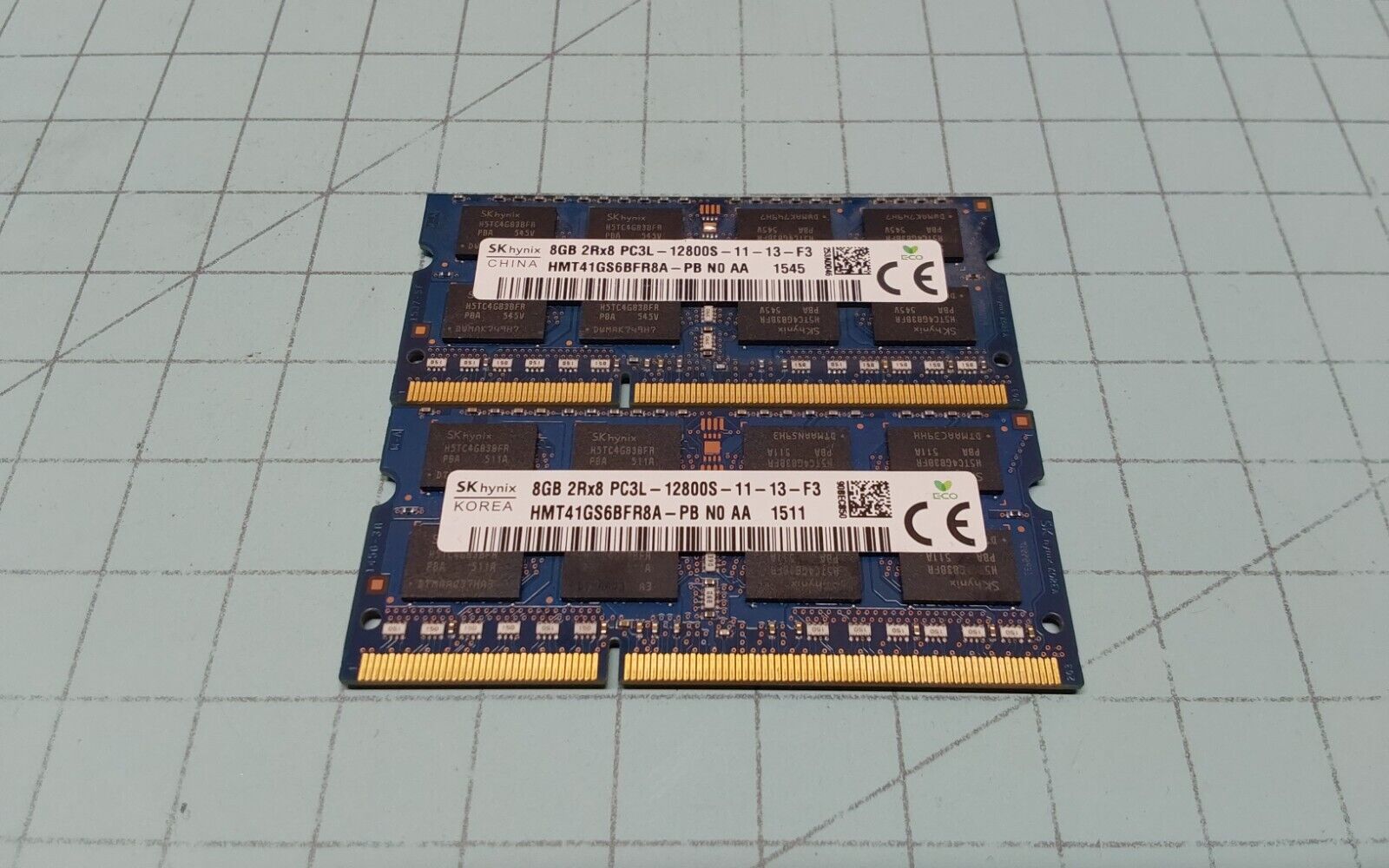 SK Hynix 16GB (2x8GB) 2Rx8 PC3L-12800S RAM