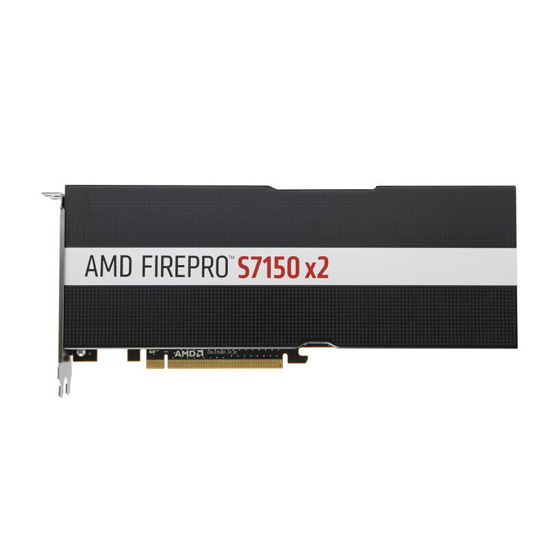 AMD FirePro S7150 x2 16GB GDDR5 PCIe3.0 VDI vGPU SERVER GPU ACCELERATOR Work