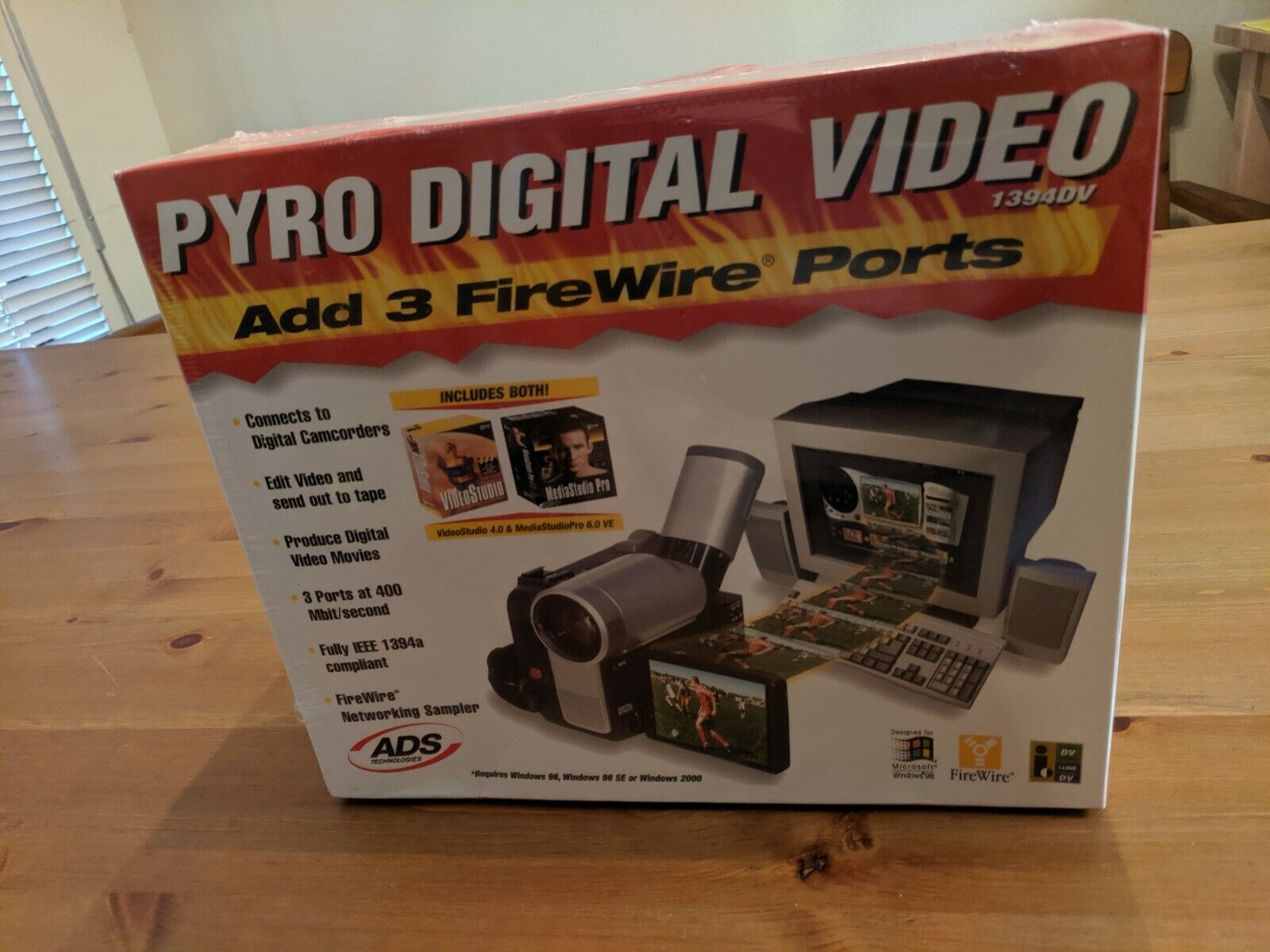 Pyro Digital Video 1394DV: Create Exciting Videos in Just Minutes - Sealed New