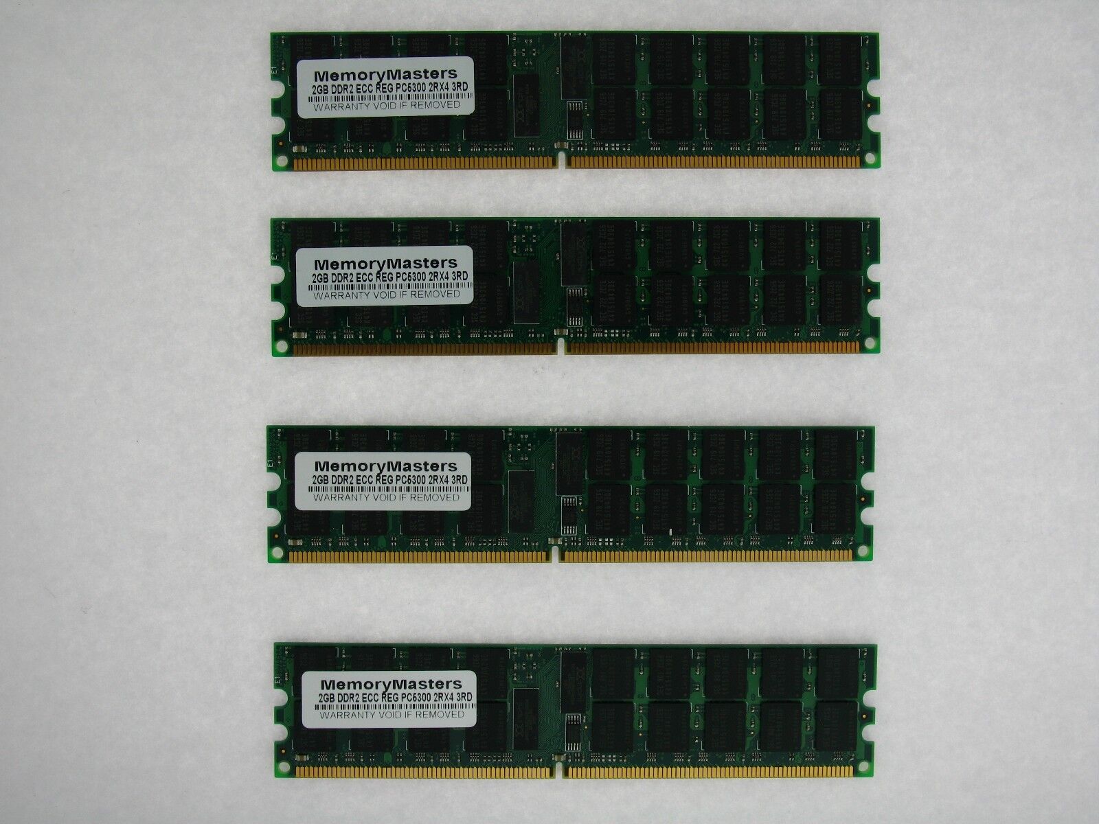 8GB 4x2GB Memory DDR2 PC2-5300P HP Proliant DL180 G5 DL185 G5 DL365 G5 DL385 G5