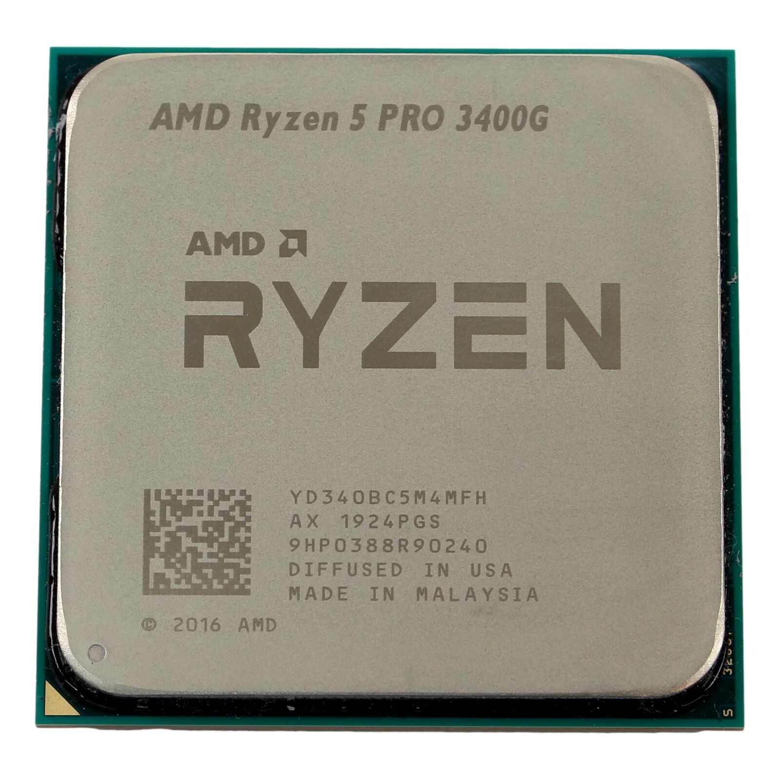 AMD Ryzen 5 Pro 3400G 3.7Ghz 4-Core Socket AM4 CPU Processor YD340BC5M4MFH