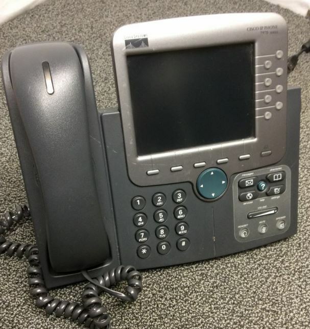 Cisco IP phone 7970 series cp-7970g w/out ac adapter