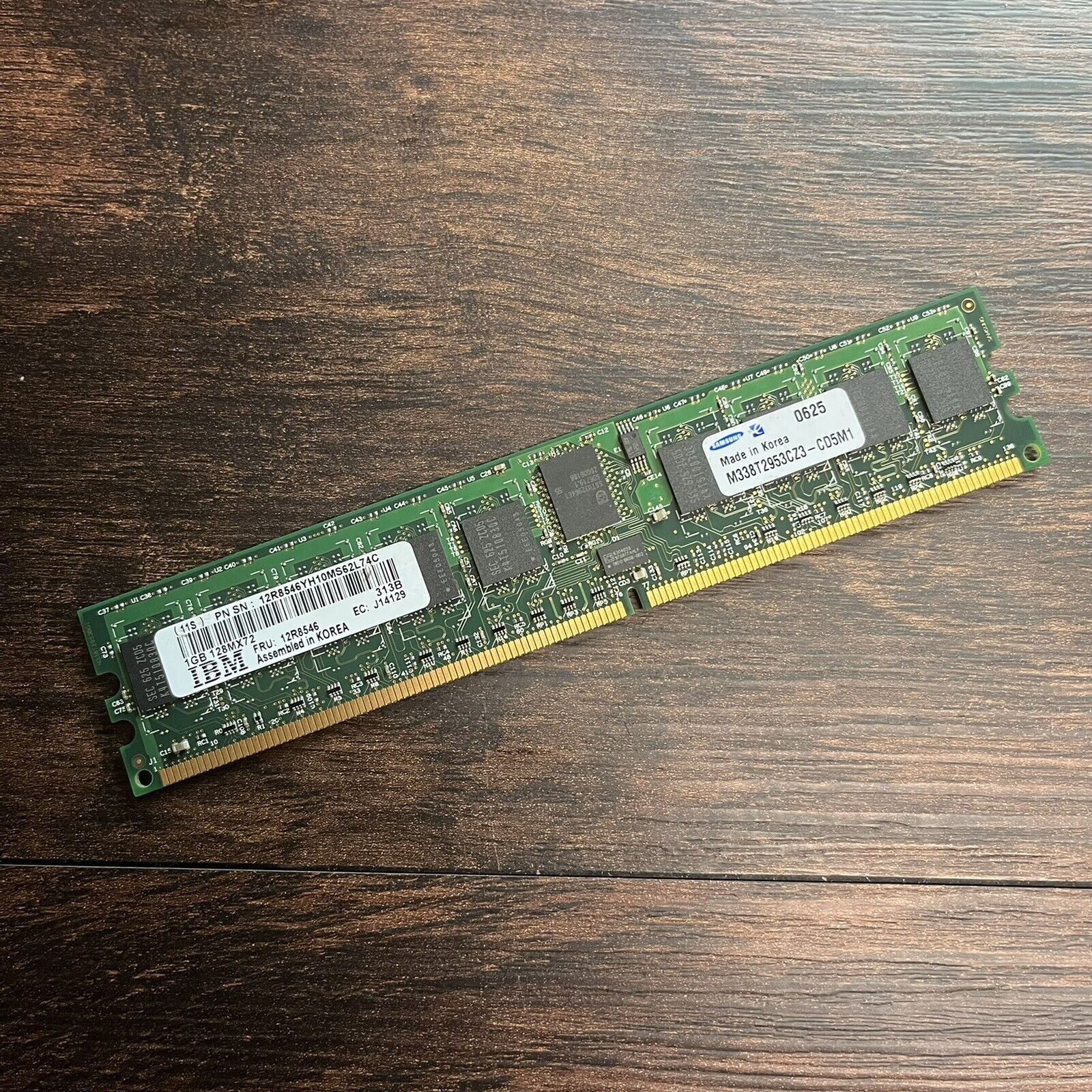IBM 1GB DDR2-533 PC4200 ECC Server Memory Module 12R8546