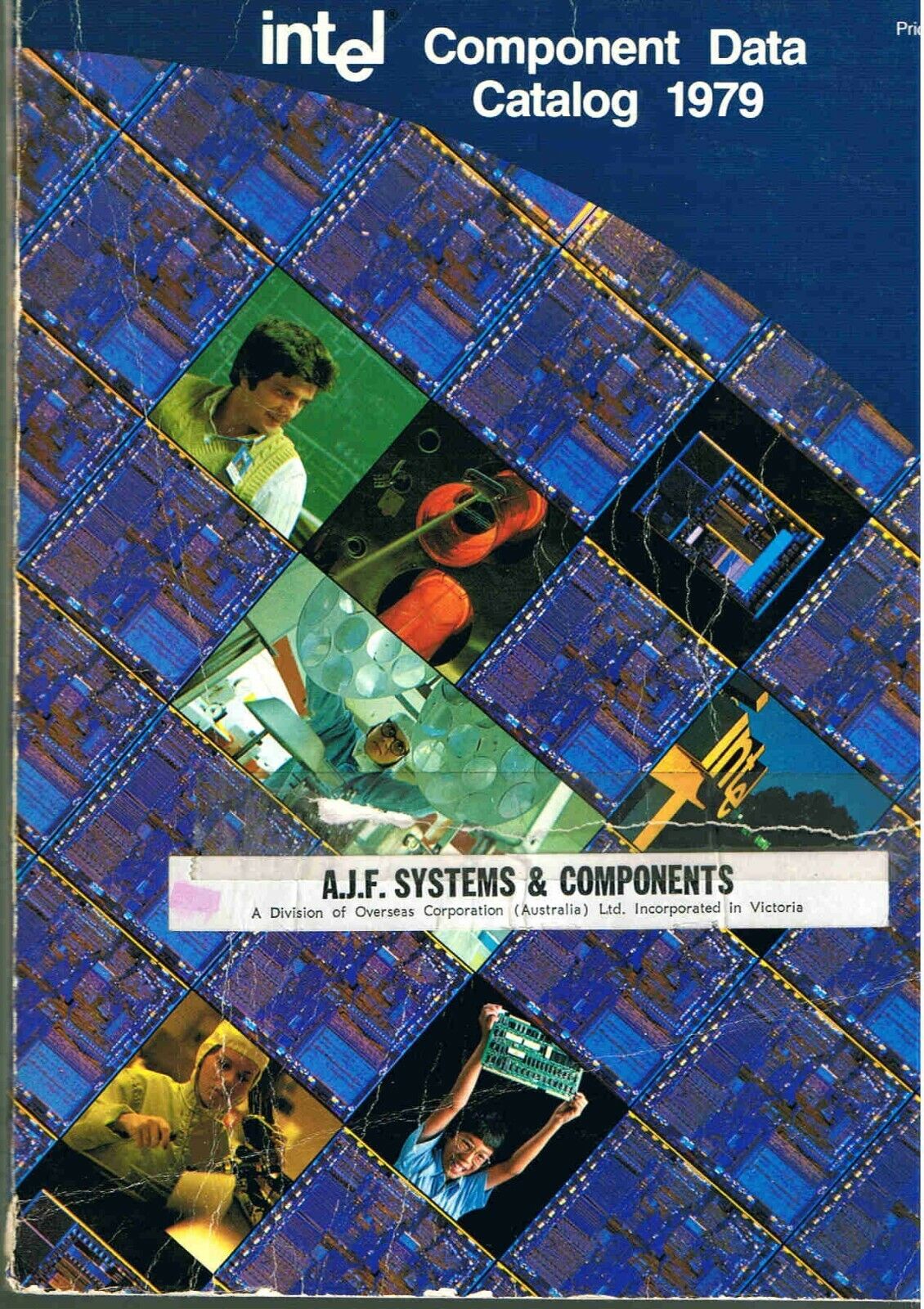 INTEL 1979 COMPONENT DATA CATALOGUE BOOK for Microprocessors/ICs