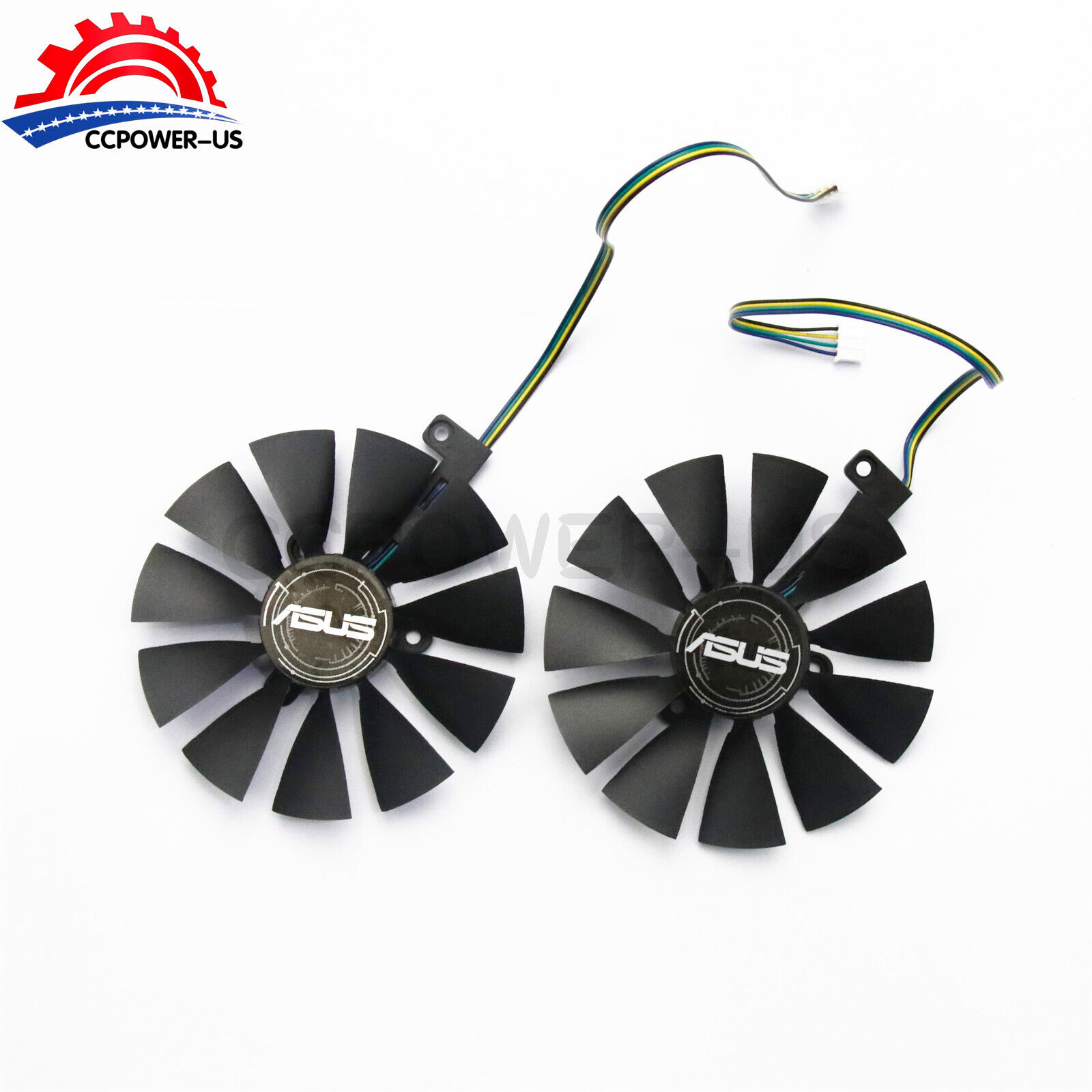 NEW Graphics Card Fan For ASUS Dual GeForce RTX 2080 RTX 2070 RTX 2060 88mm 4PIN