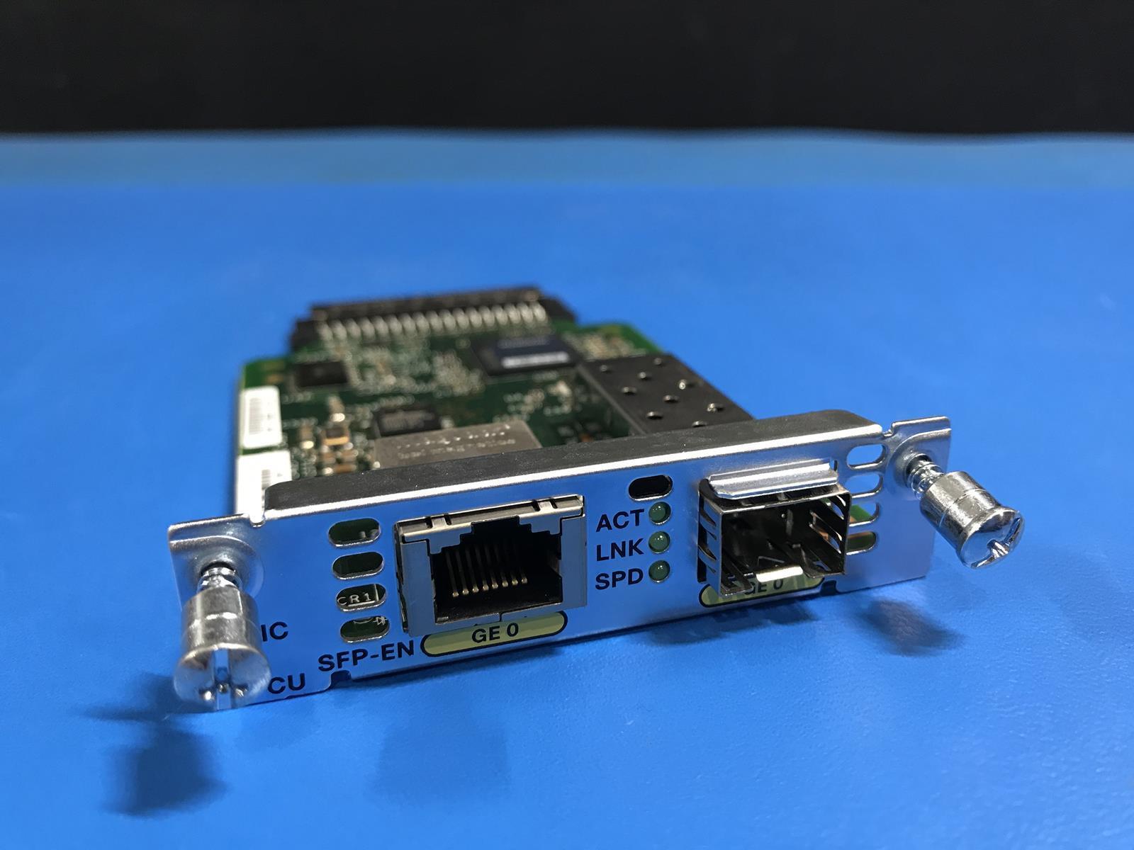Cisco EHWIC-1GE-SFP-CU 1 Port Ethernet Enhanced Network Card