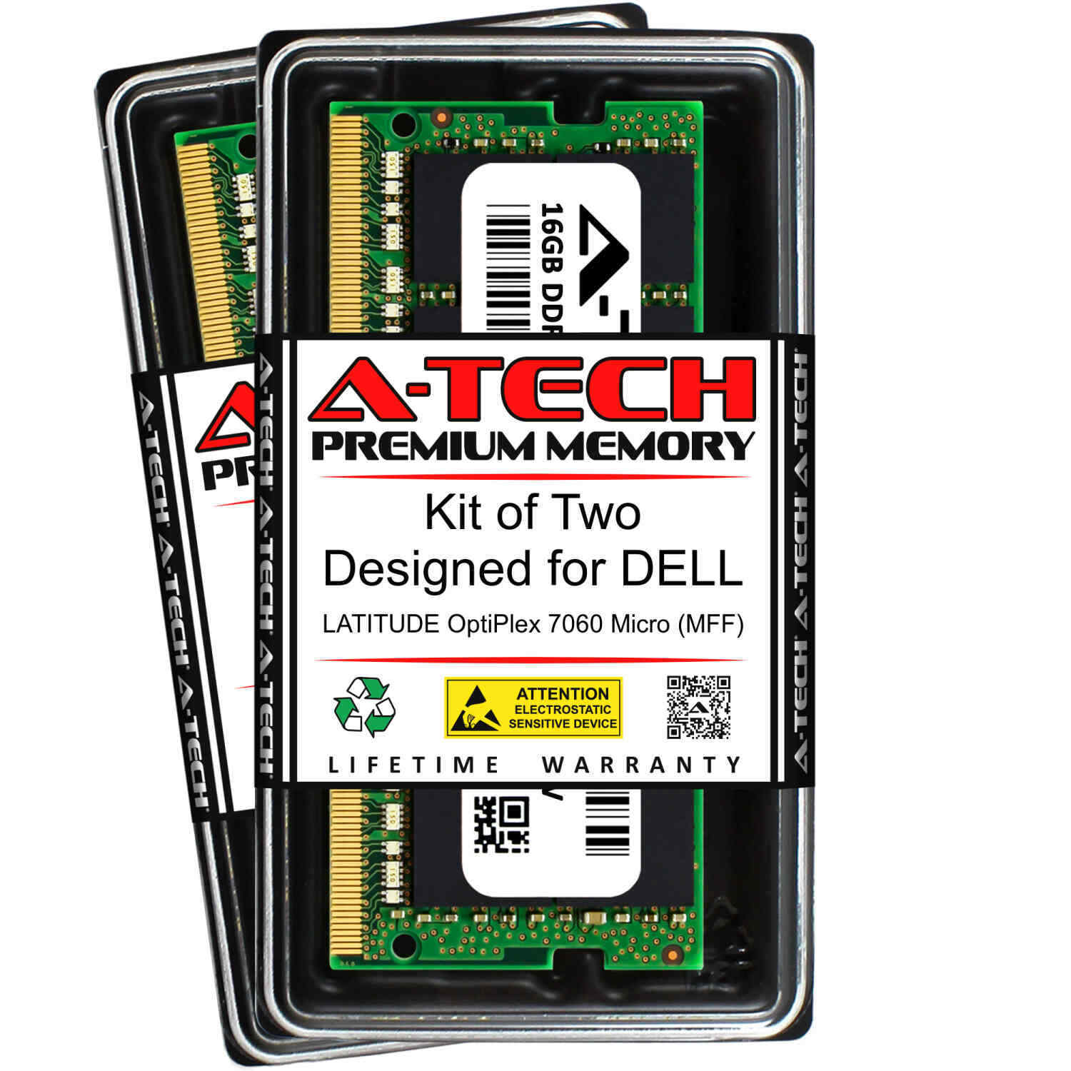 32GB 2x 16GB DDR4-2400 Dell OptiPlex 7070 Ultra 7060 Micro Memory RAM
