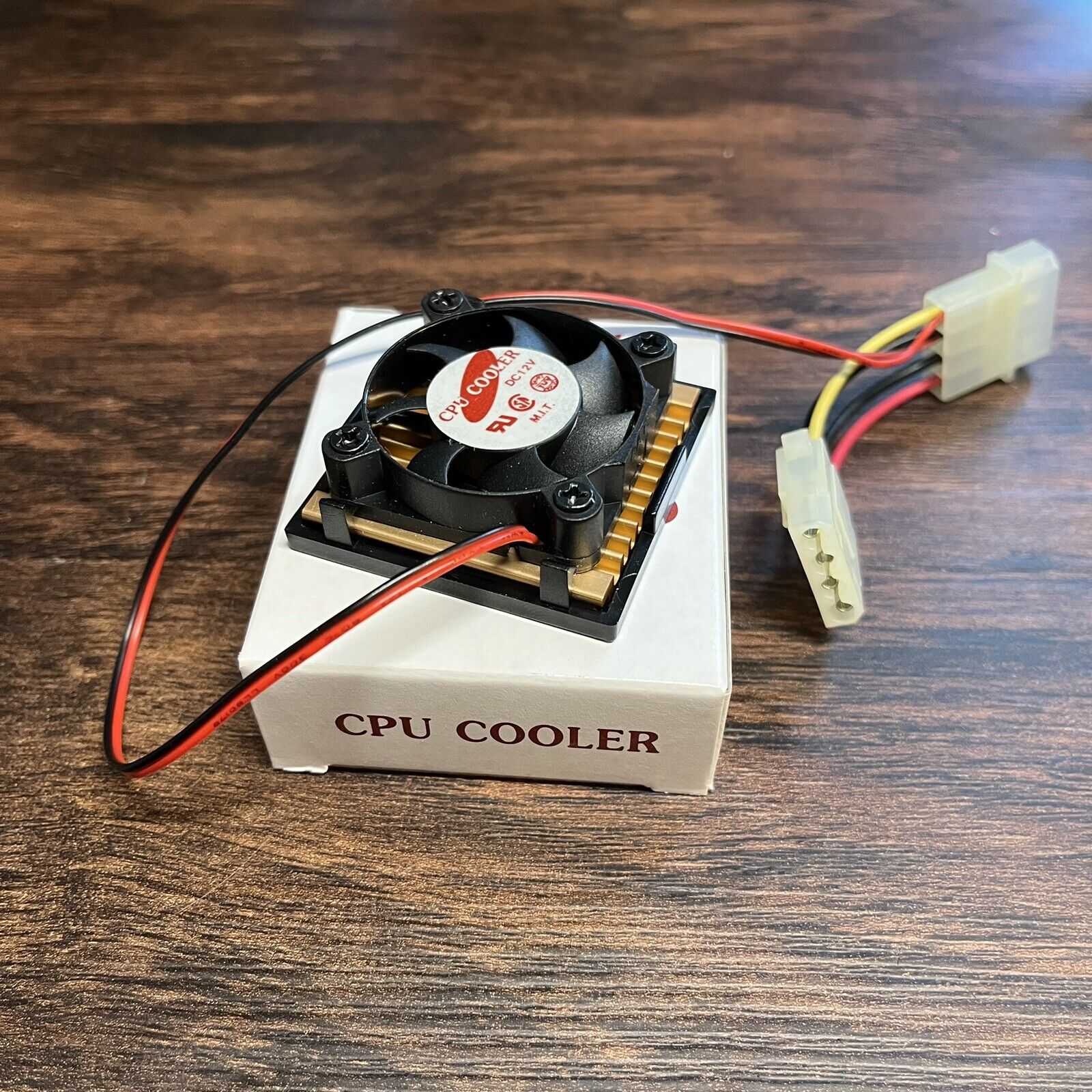 4-Pack 486 CPU Fan & Heatsink Combo For ZIF & PGA Sockets NOS