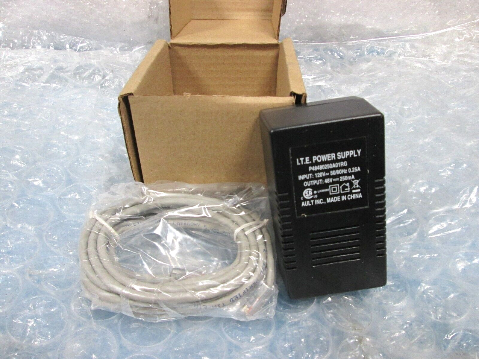 Mitel 50002070 48 VDC Ethernet PWR ADPT NA 120 V.