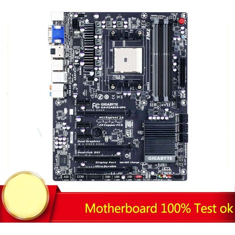 FOR Gigabyte GA-F2A85X-UP4 Motherboard FM2 6 card desktop Mainboard DDR3 Tested