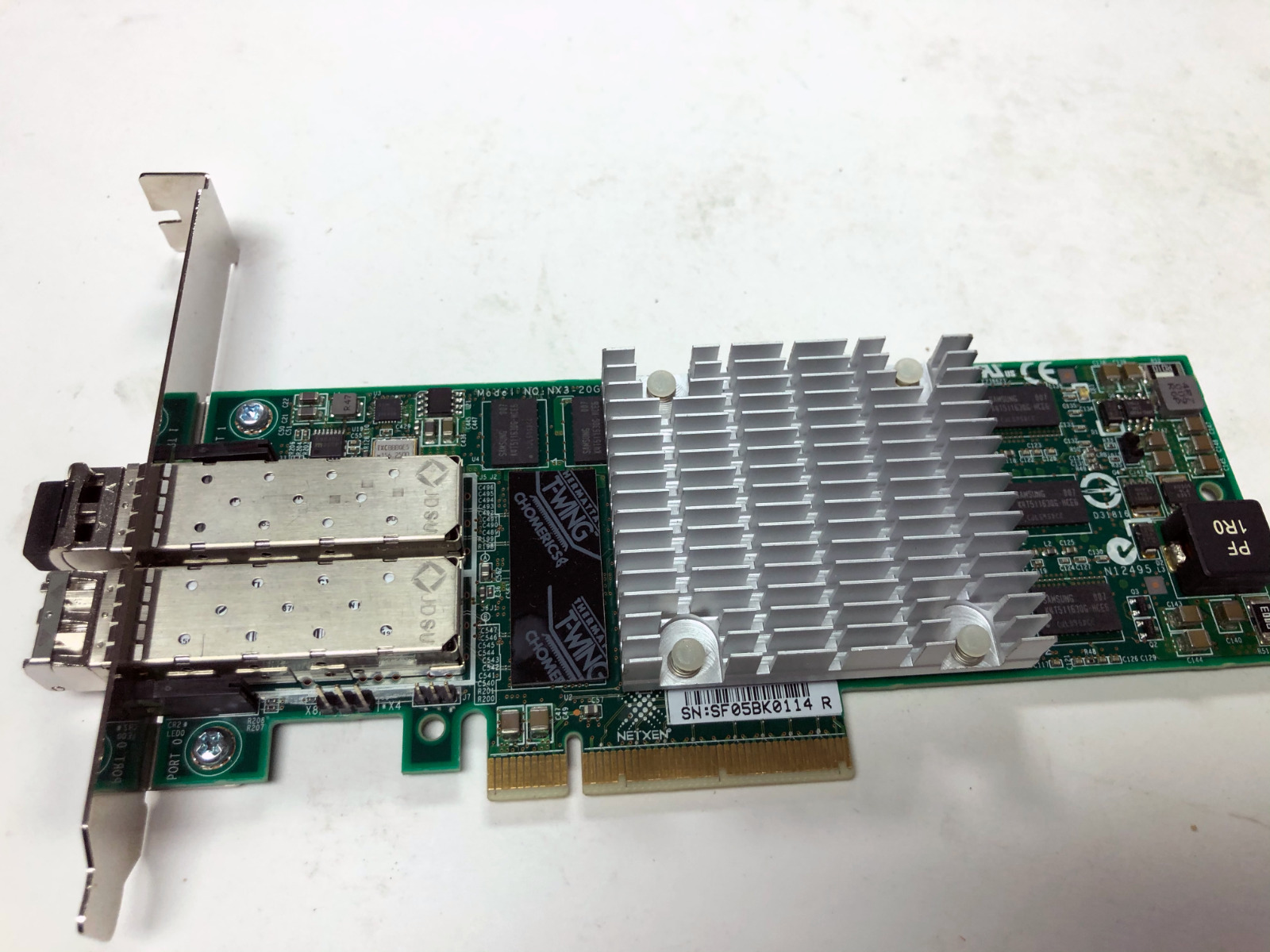 Netxen NX3-20G Dual Port 10GBase-SR PCI-E x8 HBA